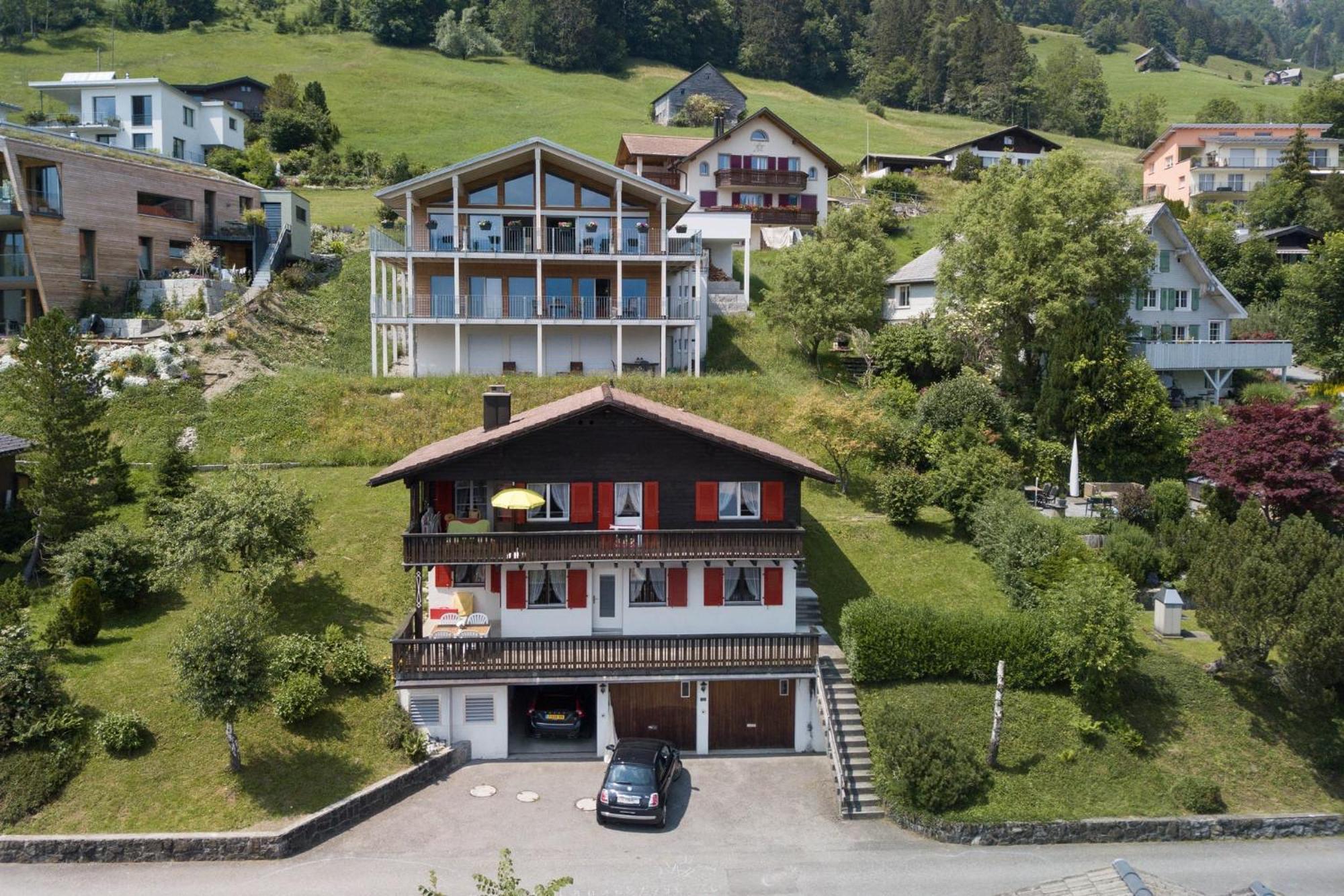 Apartment Bergdohle Amden Buitenkant foto